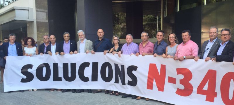 Els alcaldes de l’Ebre i el Camp de Tarragona reclamen la gratuïtat de l’AP-7 al conseller Rull